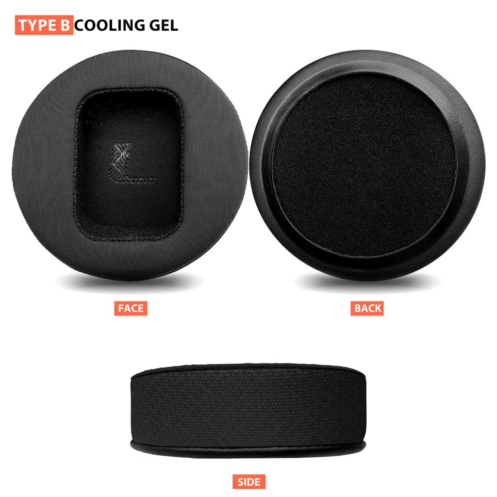 Pernițe de urechi cu gel de răcire Nullmini pentru căștile FiiO FT1 Pro Manșon de înlocuire pentru pernița de ureche