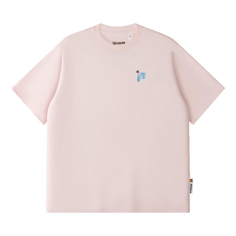 FILA FUSION Unisex Cool-Touch Cotton T-Shirt M