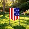 Vierde juli Tuinsteker Sterren en Strepen Adelaar Tuin Kunststeker Amerikaanse Patriottische Steker voor Achtertuin Gazondecoratie