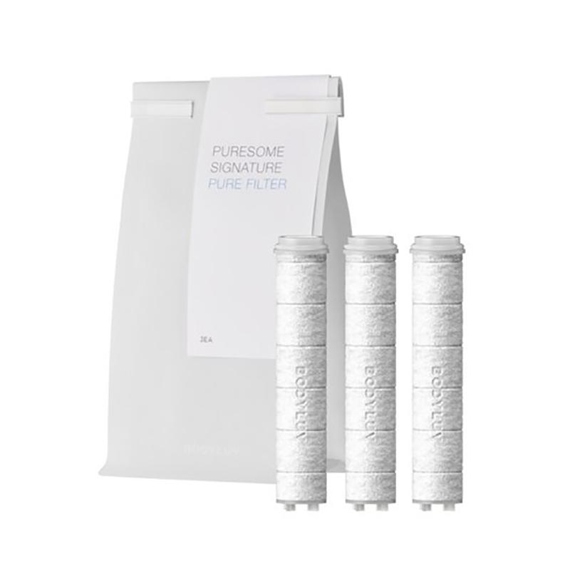 

Фирменная душевая лейка PureSome – Матовый белый, Корейская Filter 3pcs