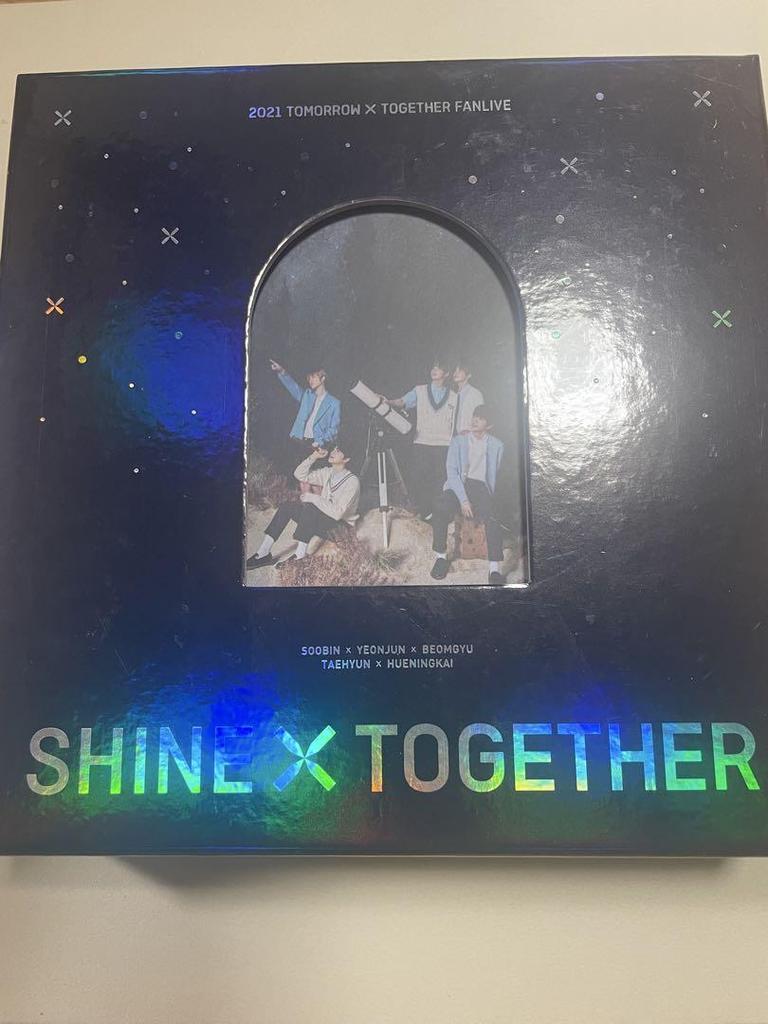 [USED] TXT TUBA SHINEXTOGETHER fanlive DVD disc