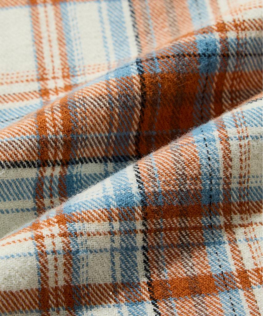 STCO Diems Flannel Check Shirt_Brown (Oversized)_Ddsxa63Ech