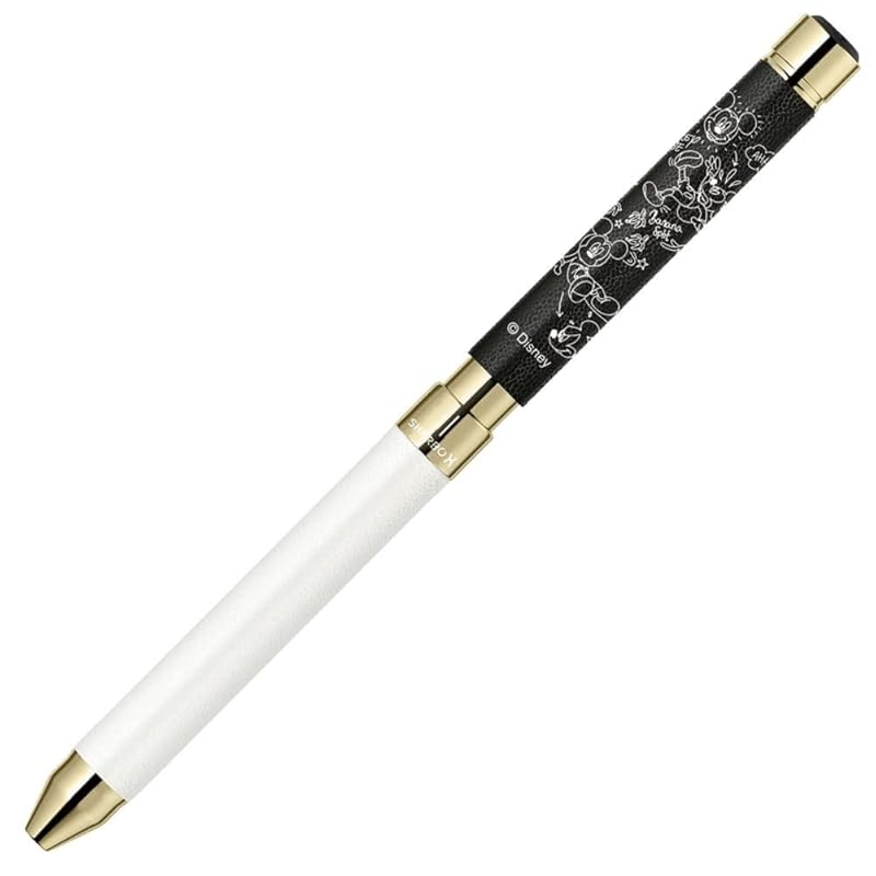 

zebra multifunction pen Shabo X disney leather black axis SB36-DS-LBK