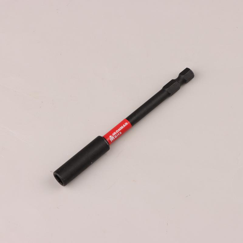 Nárazový magnetický držák prodlužovacího bitu Černý 60 mm/1/4" Šestihran Odolný proti rzi Odolné Příslušenství nářadí