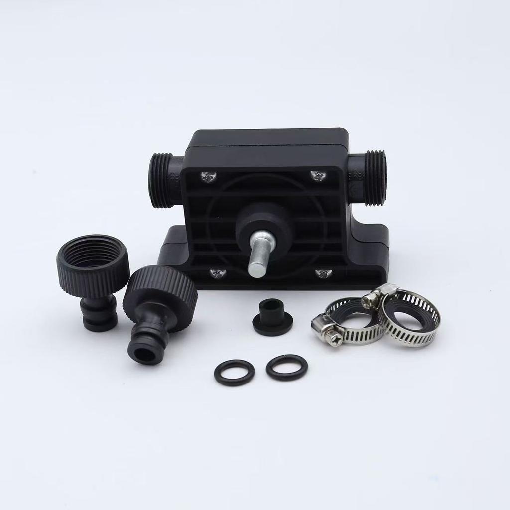 For Portable Home Garden Outdoor Tool Electric Drill Pump Diesel Oil Fluid Water Pump Hand Self-priming Liquid Transfer Pumps