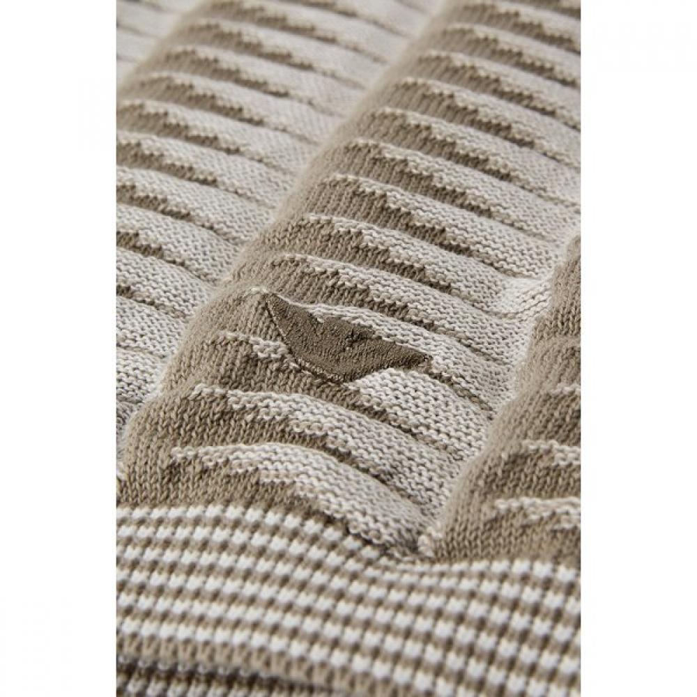 Emporio Armani Men Zigzag Pattern Cotton Pullover A516128034
