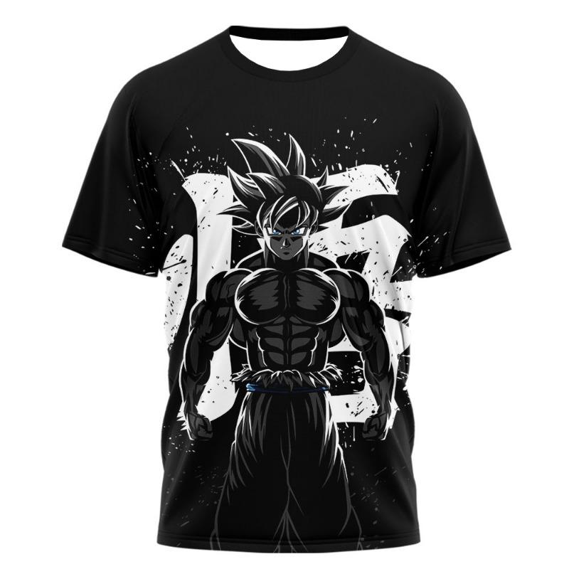 New Dragon Ball Anime Vegeta Manga Panel 3D Print T-shirt Unisex