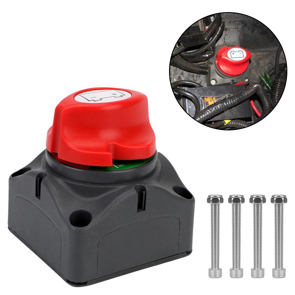 Battery Selector Isolator For Car Auto RV Marine Boat Disconnect Rotary Switch Cut 100A-300A Car Accessories 12V-60V