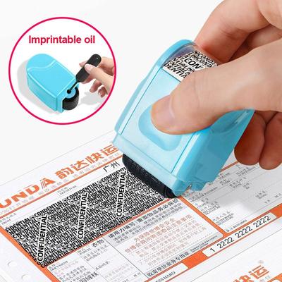 Privacy Protection Identity Protection Stamps Roller Identity Address Blocker Confidential Stamp