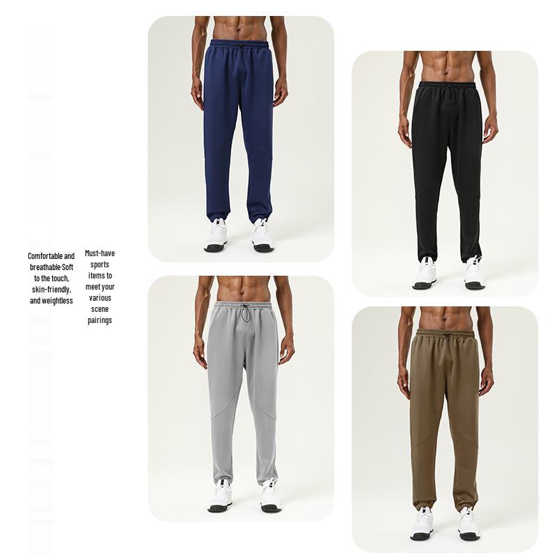 Men's Quick-Drying Warm Running Sweatpants for Autumn and Winter