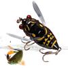 4cm/5.5g Cicada Lures for Fishing Realistic Cicada Hard Fish Lure Fishing Cicada Bait Fishing Bait Lures Fishing Topwater Lure
