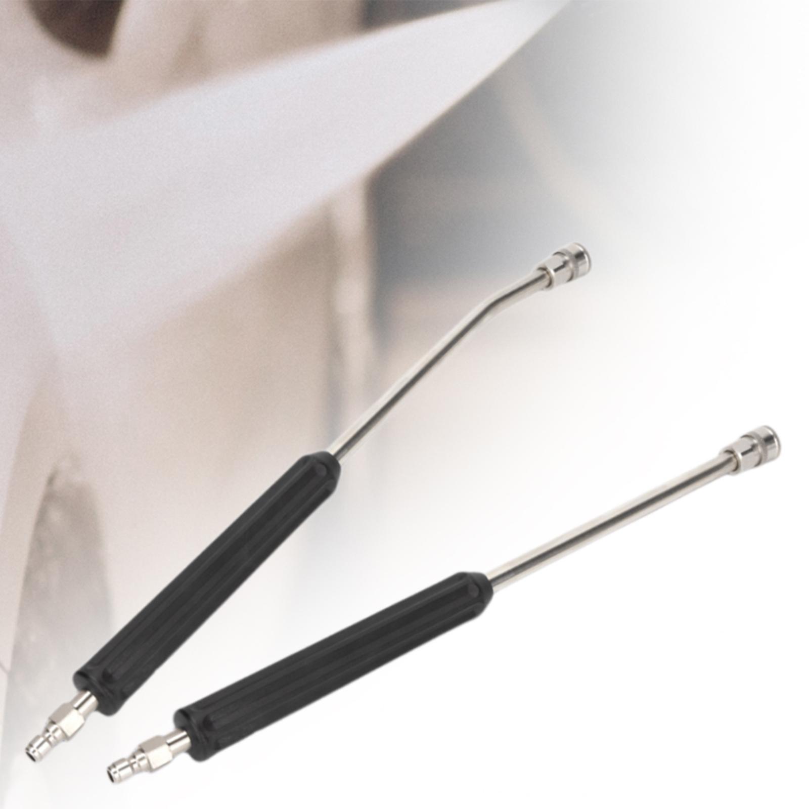 Pressure Washer Extension Wand Car Cleaning Stainless Steel Power Washer Lance Attachment Extension Rod 1/4inch Quick Connect