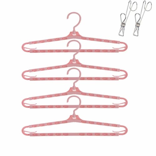 

Feifyw Bath Towel Hanger, Extendable Plastic Towel Hanger, Wide Towel Hanger, Multi-functional Clothes Dryer for Indoor and Outdoor Use, Fits Large Ba