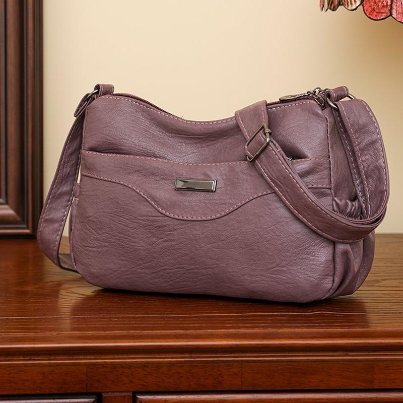 Soft PU Leather Luxury Handbags Purses Women Bags Designer Shoulder Crossbody Bag For Female Branded 2026 Winter Trend Messenger Bags