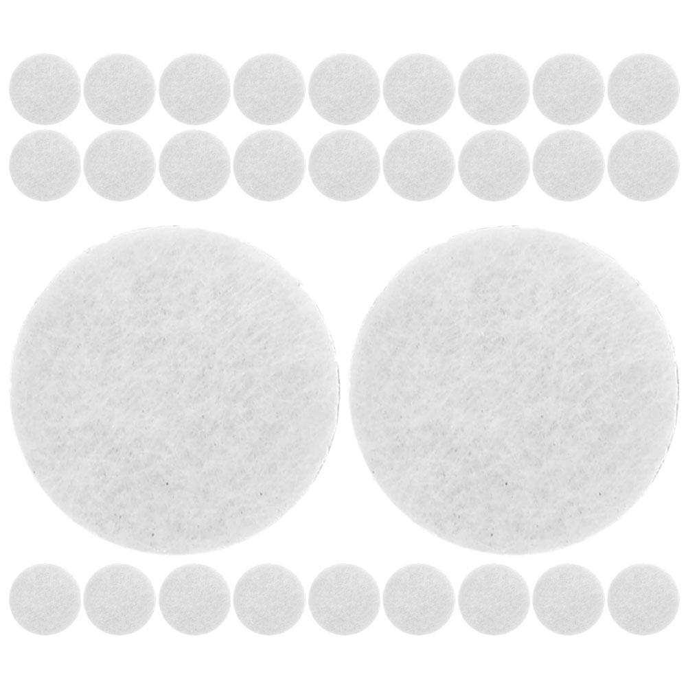 500 Pcs Self Adhesive Felt Circles Round Fabric Dots Stickers Clothing Decoration Patch Diy Sewing Craft Accessories