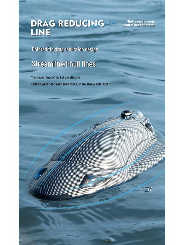 Cross-Border RC Turbojet High-Speed Electric Remote Control Speedboat 011: Water-Cooled, Long-Endurance Racing Boat