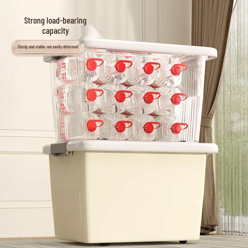 Extra Large Plastic Storage Box for Household Items
