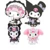 Adorable Kuromi Floral Dress Plush Hanger Sanrio New Japanese Style Collectible