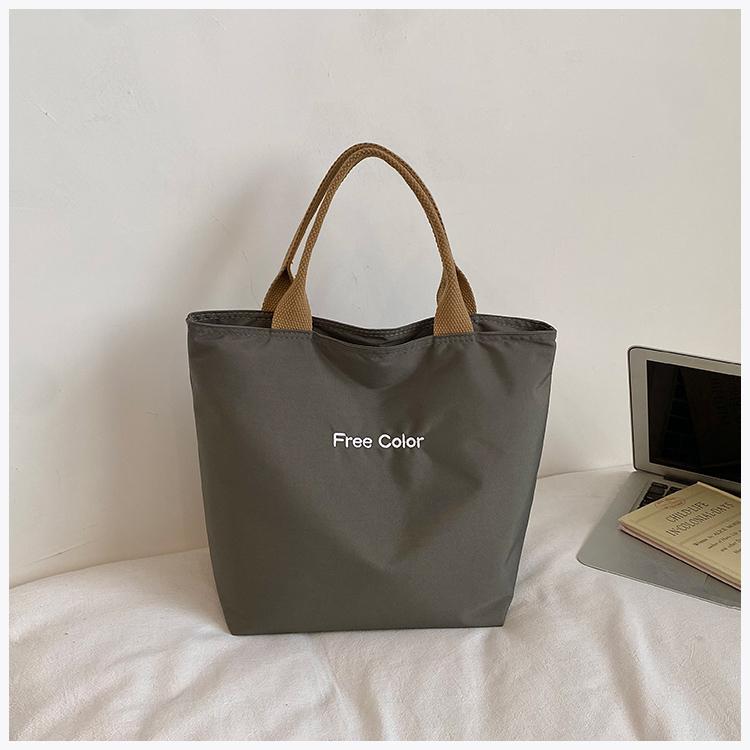 Large Capacity Women's Bag Letters Tote Bag Commuter Shoulder Bag