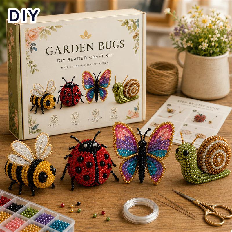 Volwassen DIY 3D Kralen Dieren Kit Handgemaakte Kleine Dier Kralen Knutselkit Leuke Kralen Set Creatieve Hand Dier Kralen Projecten Set