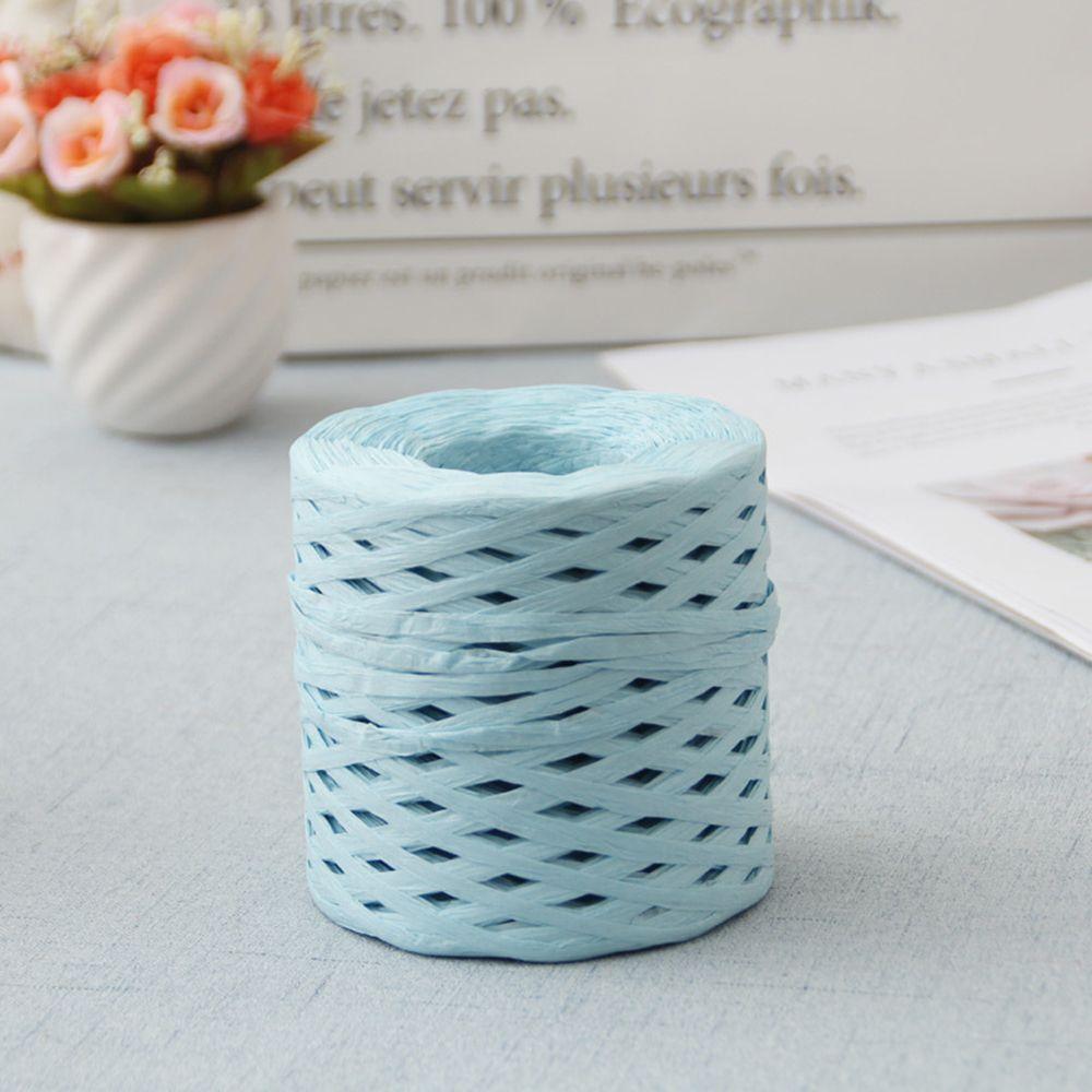 200m Used For Weaving Hats Lafite Braided Rope Packaging Tape Decorative Rope Manual