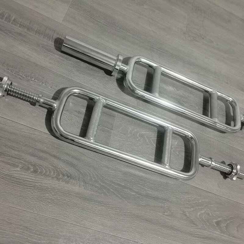 Longchan Solid Threaded Barbell  Dumbbell Bar