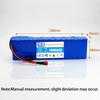 48V Electric Scooter Battery 13S2P 100Ah 18650 Lithium Pack For E-Bike Vehicle Motorcycle DIY BMS + 54.6V Charger