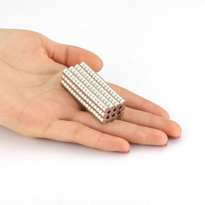 Discs Neodymium Round Magnetic Sheet For Refrigerator Magnets Durable Tool