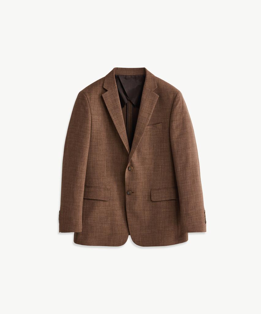 Stco [Summer] Two-Tone Textured Setup Jacket_Brown (Relaxed Fit)_Sejxb05Nsh