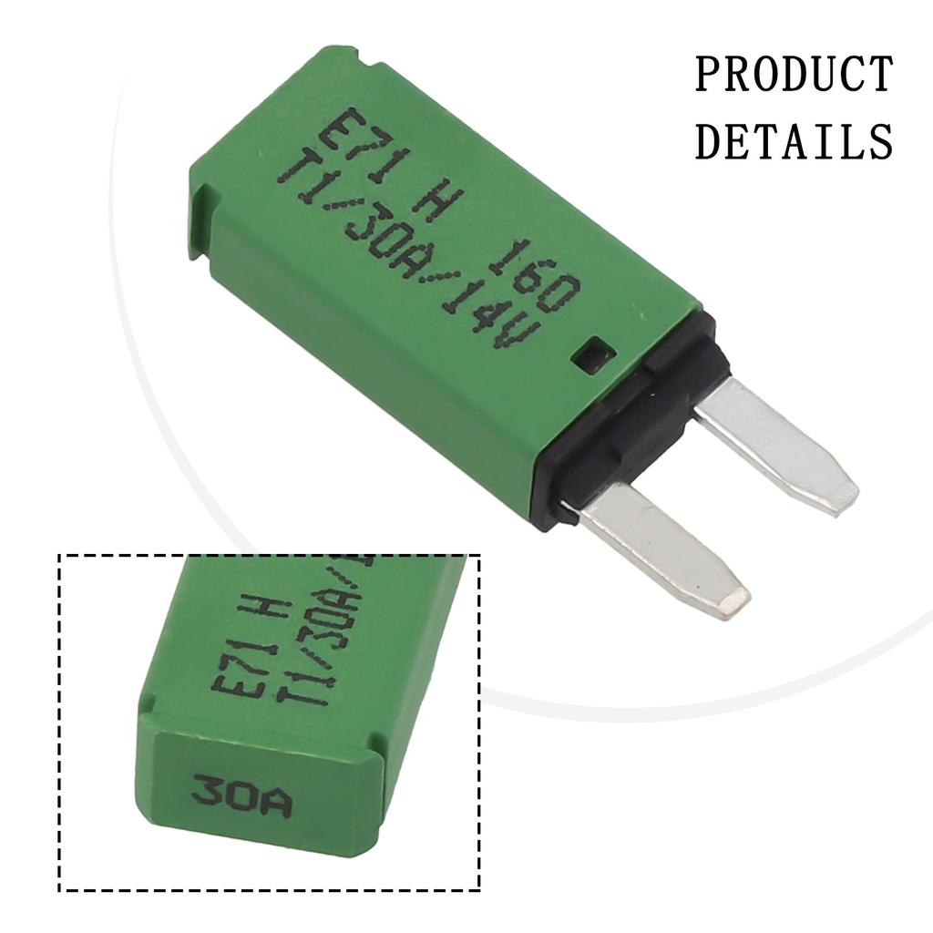 1pcs 5-30A Mini Circuit Breaker Blade Fuse Automatic Resetting Car Resettable Blade Fuse 12-24V For Cars Motorcycles Trucks Boat