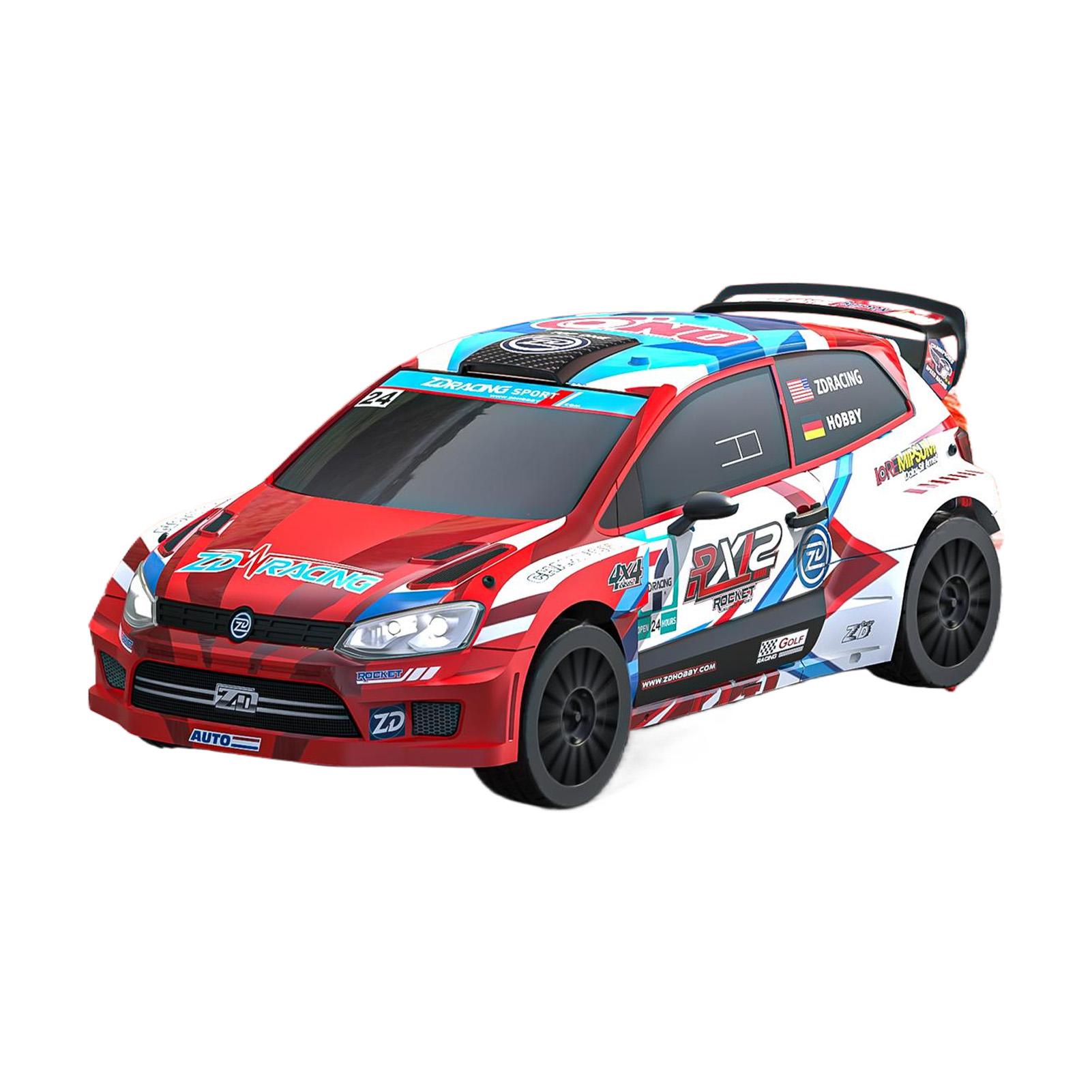 

New 1/12 ZD RX12 RC Rally Car High-Speed Brushless Four-Wheel Drive Racing Car 6-Channel Electric Remote Control Car Toy Gift