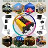 4000W Car Power Inverter With Multimedia Player DC 12V To AC 220V Car Converter Power Inverter 2.4A 2-Port USB AC Outlets