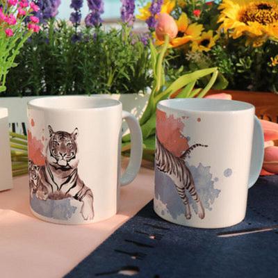 Tk363-Design Tasse 2er-Pack-Taegeuk Tiger