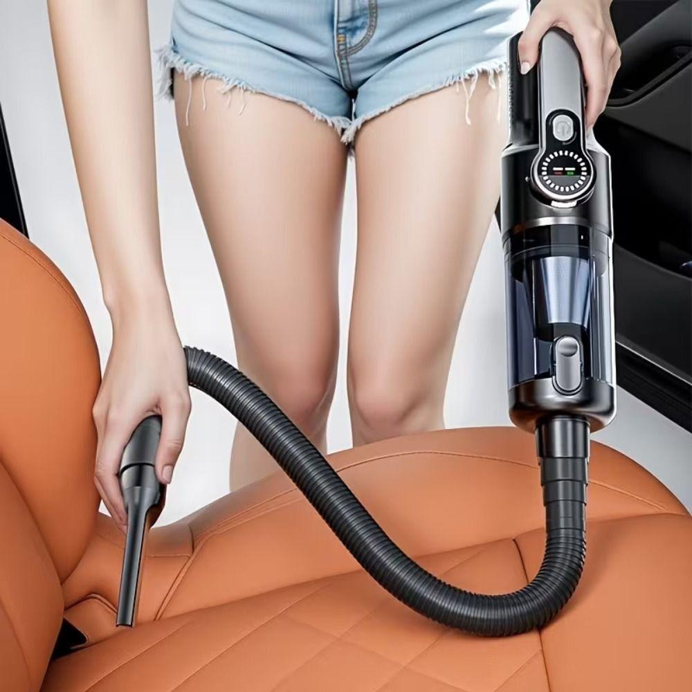 High-power Car Vacuum Cleaner Cordless Mini Handheld Vacuum Cleaner  Vehicle