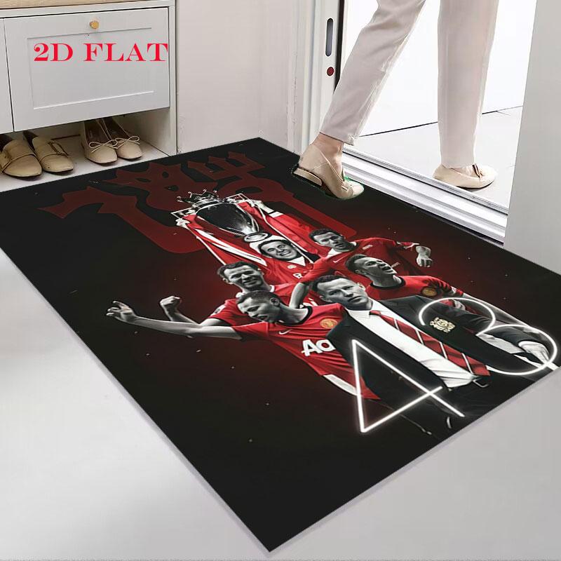 Bold MUFC Legacy Carpet Rug for Living Room Bedroom Home Sofa Decoration,Kids play Nonslip Floor Mat