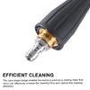 Pressure Washer Tips Turbines Nozzle Pressure Washer 1/4 Quick Connection 3600PSI Rotating 360 Pressure Washer Nozzle