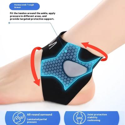 1 Stuks Elastische Enkelmouwen Compressie Ondersteuning Voor Sport Bescherming Arthritis Plantaire Fasciitis Herstel