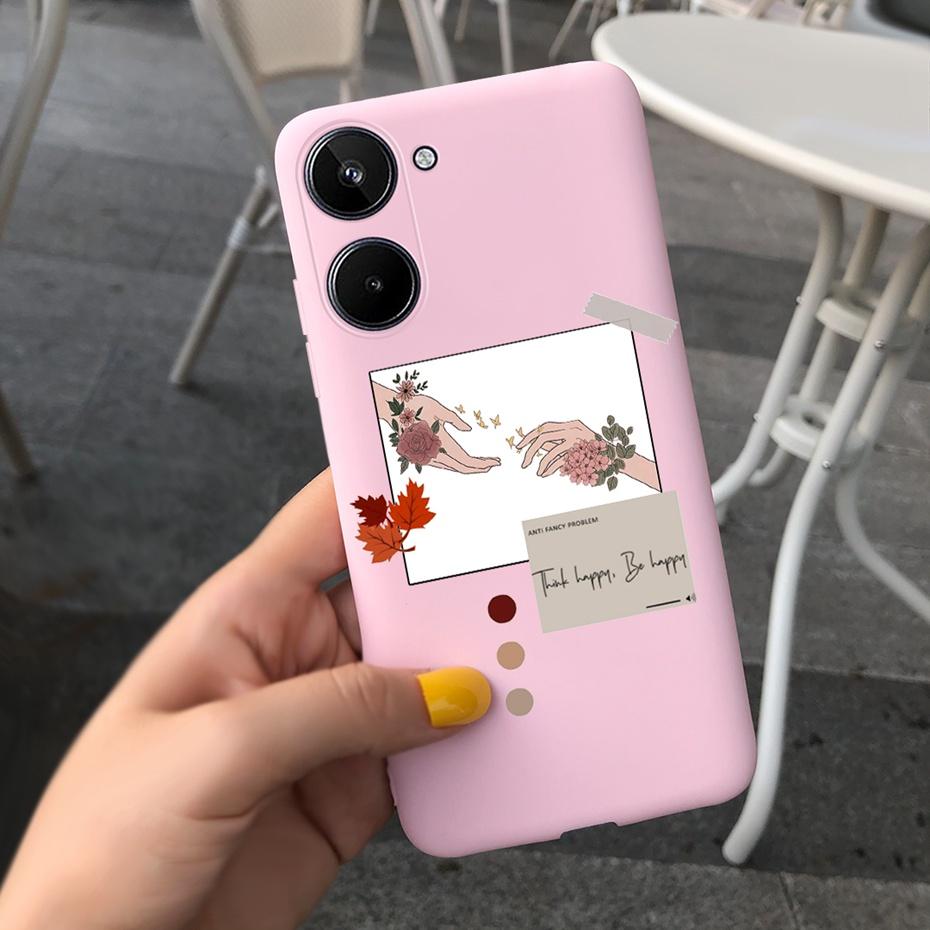 For Realme 10 2022 Lovely Printing Jelly Silicone Case For Realme10 RMX3630 Funda Realme 10 4G Soft TPU Phone Cases