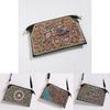 Bohemian Shell Shape Purse With Flower Embellishments For Daily Wear