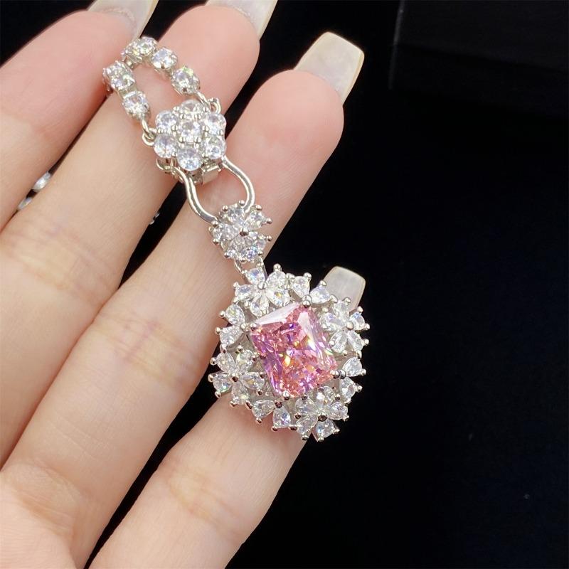 Sace Gems Classica lega di rame zircone anello orecchini collana pendente set di gioielli regali per la festa di nozze
