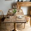 Farmhouse Retro Jute Tassel Table Mat | Round Bowl Pad | Rectangular Heat Insulation Mat | Dinner Napkin | Home Decor