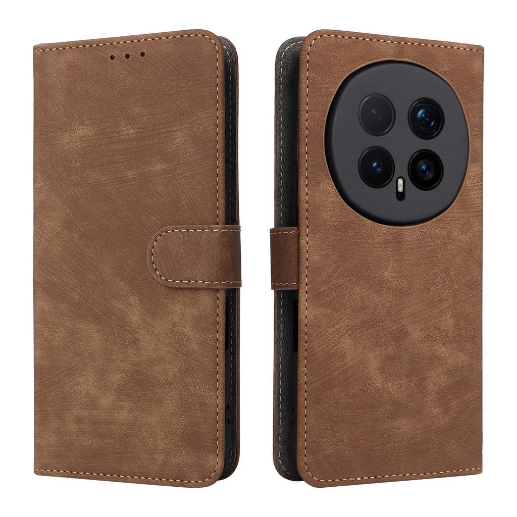 Flip Cover für Honor Magic8 Pro PU Leder Handyhülle Ganzkörperschutz [RFID-Blockierung] Brieftaschenhülle