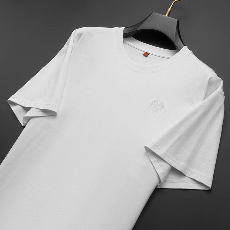 Dibinze Plus Size Cotton Short Sleeve T-Shirt
