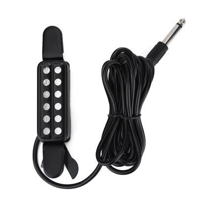12 Sound Hole Magnetic Pickup Transducer for Acoustic Guitar Musical Instruments Accessories