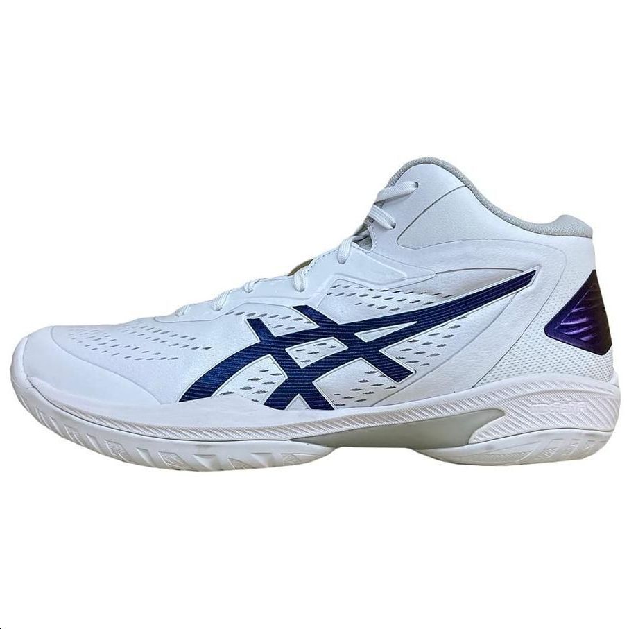 Asics Gel-Hoop V15 Comfortable Simple High-Top Basketball Shoes Men sneaker White 1063A074-100