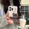 Bat Plush Toy Keychain Soft Stuffed Animal Bag Charm Backpack Pendant Accessory Handmade Halloween Room Decoration
