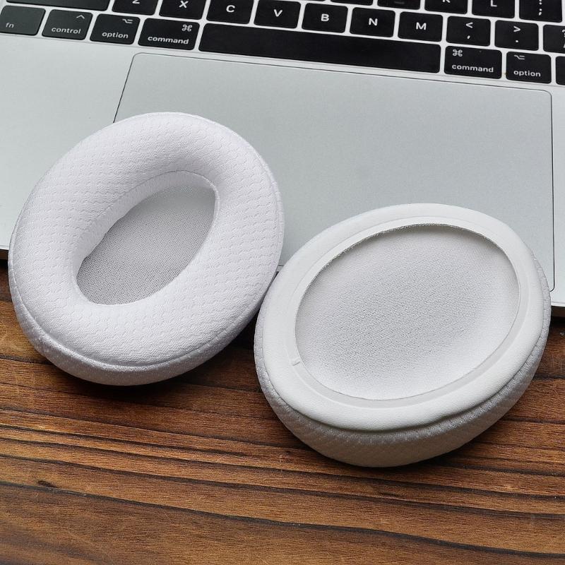 Náhradní náušníky pro HD4.50BT 4.40BT, Měkké prodyšné polštářky pro sluchátka Zvyšují odolnost Snadná instalace