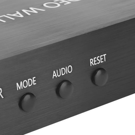 HDMI 3x3 Video Wall Controller Screen Image Processor for 9 TV Splicing Display 110‑240VUS Plug 110‑240V 