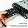 Bluetooth 5.0 Cassette Adapter  LED Indicator Bluetooth-compatible Black Built-in Microphone Car Tape Audio Cassette  Player