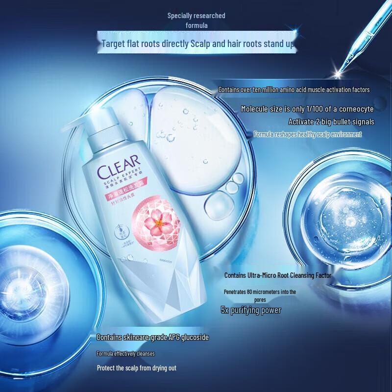 Clear Scalp Care Purifying Volumizing Shampoo